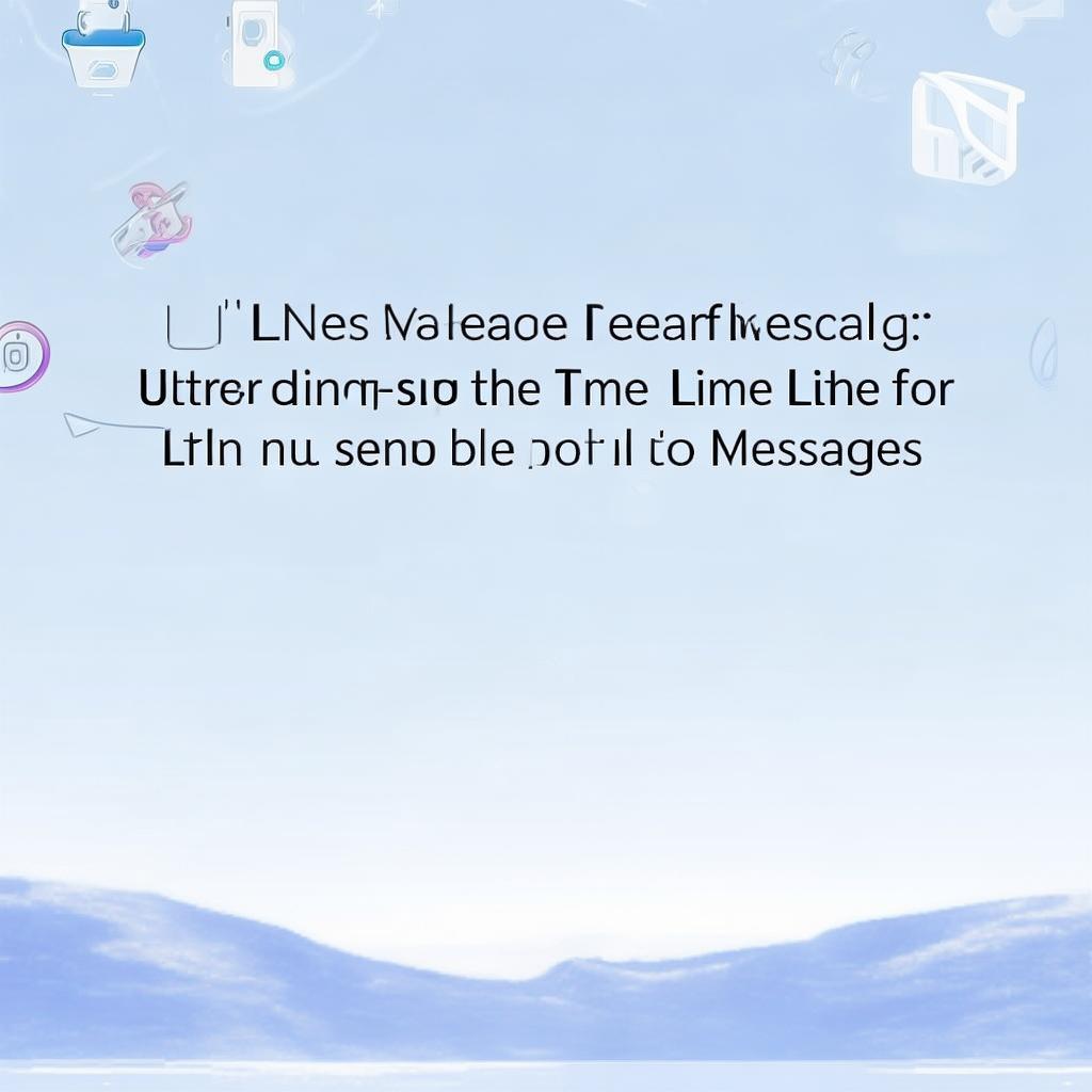 LINE下载消息撤回：误发信息删除时限详解