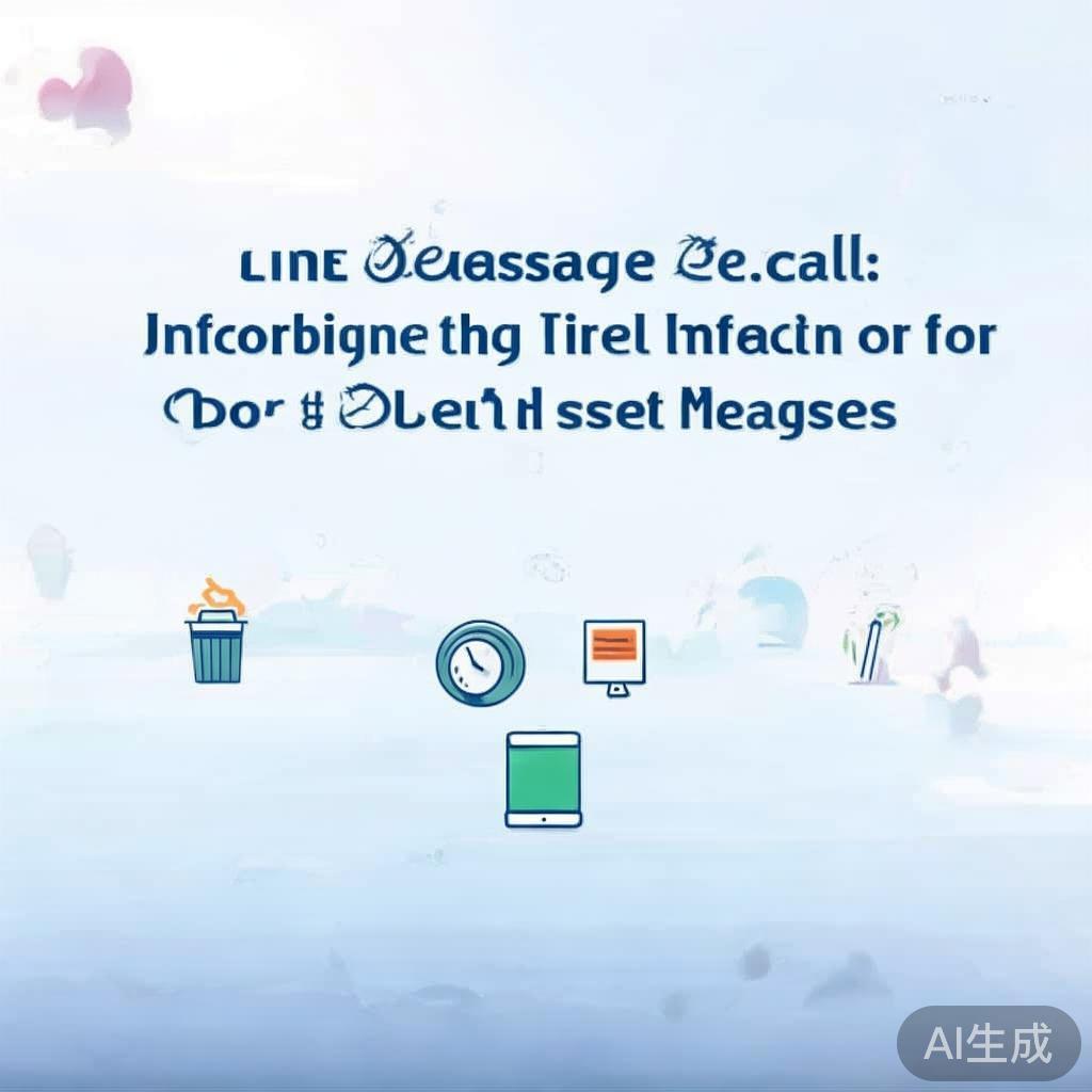 LINE下载消息撤回：误发信息删除时限详解