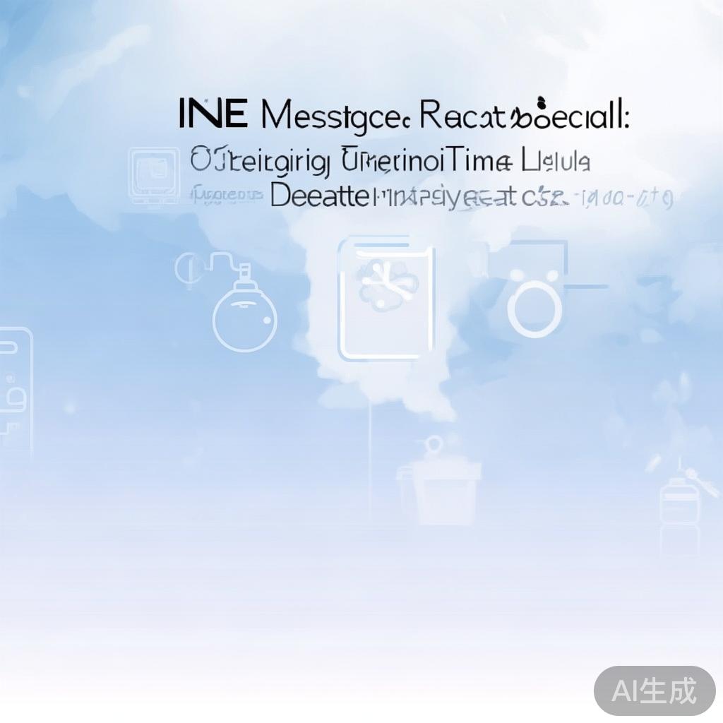 LINE下载消息撤回：误发信息删除时限详解