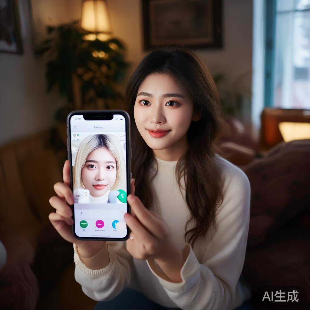 LINE通话美颜设置：视频聊天颜值提升