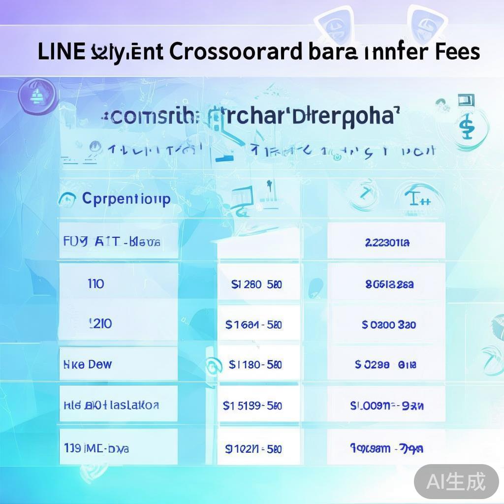LINE支付手续费:跨境转账费率对比 LINE支付手续费:跨境转账费率对比